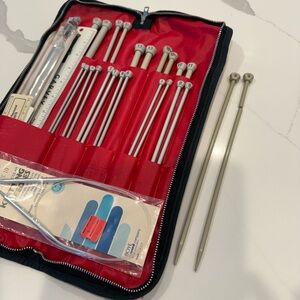 Aero knitting needles, Knitting Needle Set with Case